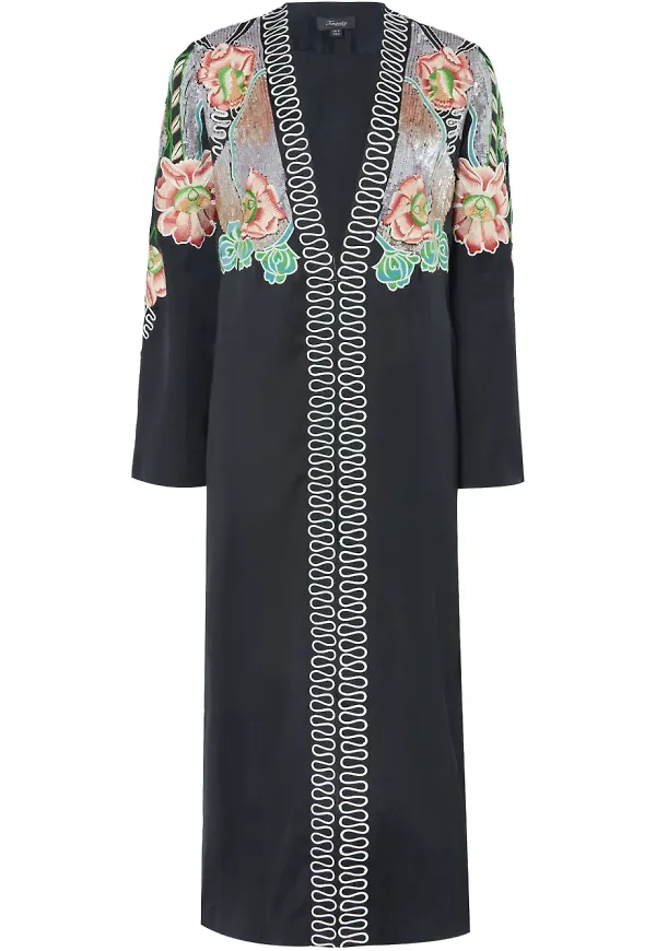 Temperley London Gracia kappa - Svart