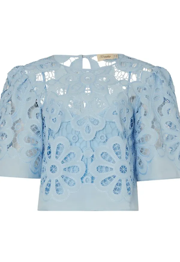 Temperley London Guinevere topp - Blå