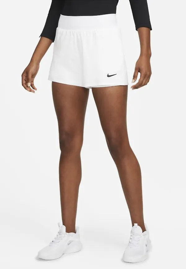 Tennisshorts NikeCourt Victory för kvinnor - Vit