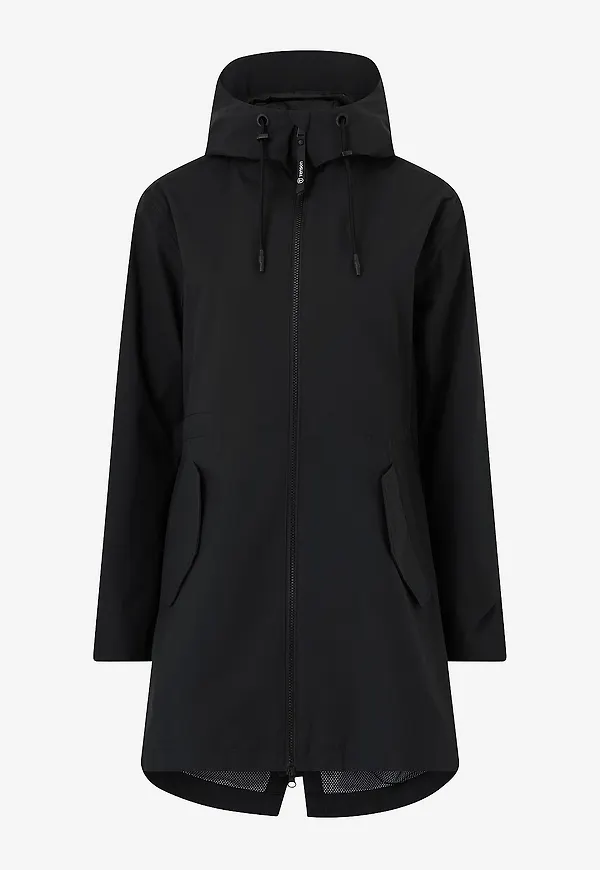 Tenson - Parkas Malou Parka W - Svart