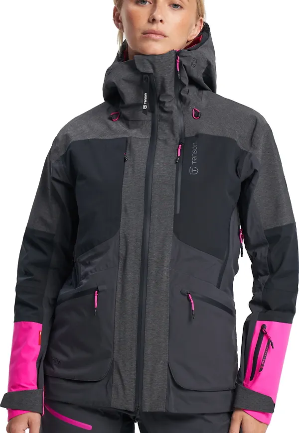 Tenson Women's Touring Shell Jacket Antracithe