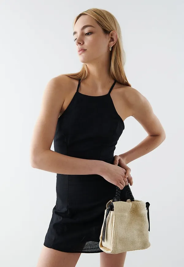 Terra linen dress