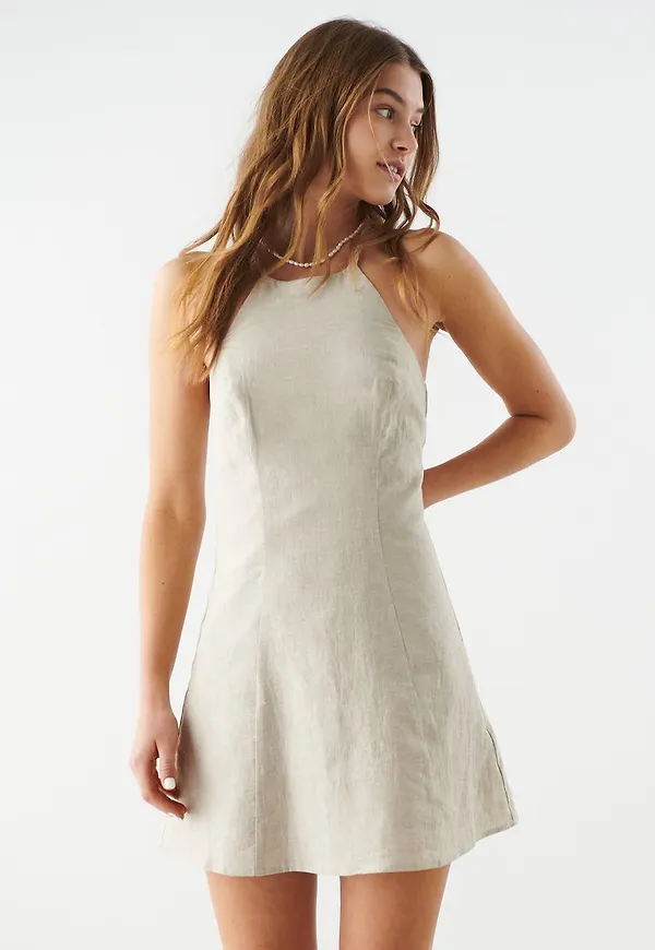Terra linen dress