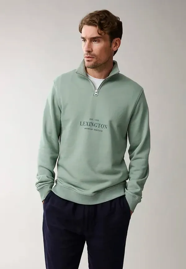 Terrence Half Zip Sweater