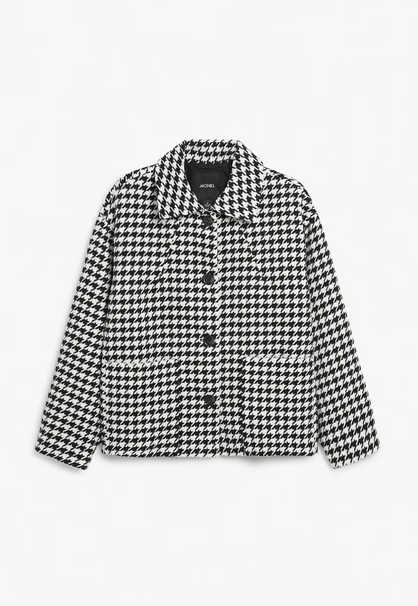 Textured jacket - White