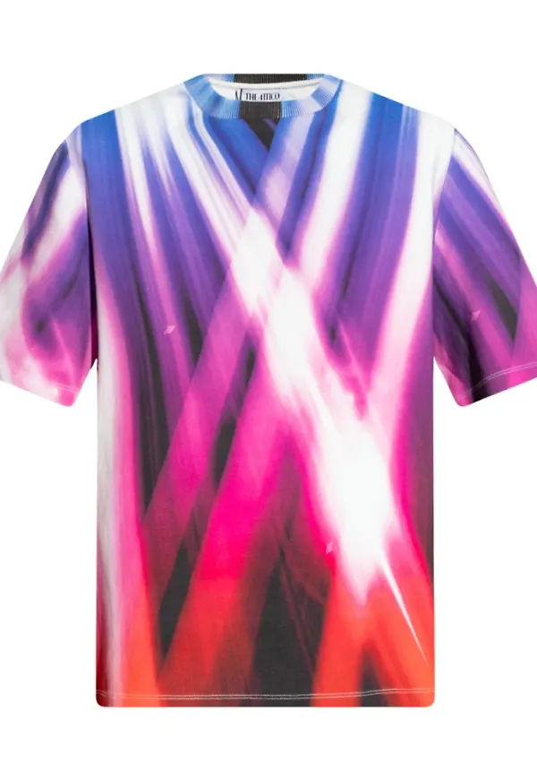 The Attico Bella T-shirt Lila, Dam