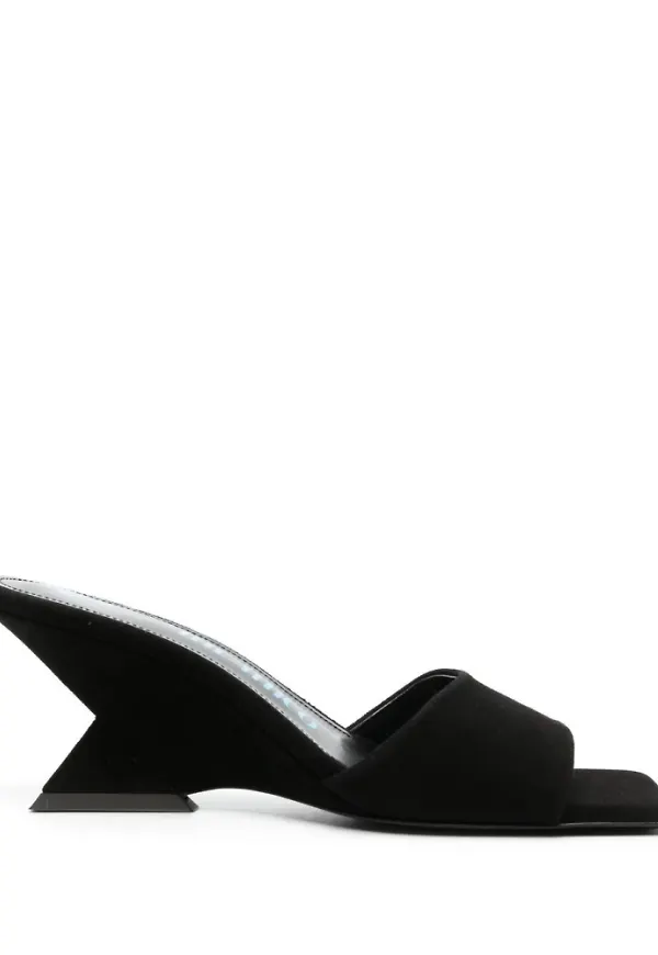 The Attico Mules Svart, Dam