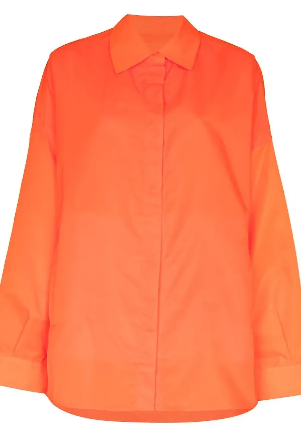 The Frankie Shop Perla skjortjacka - Orange