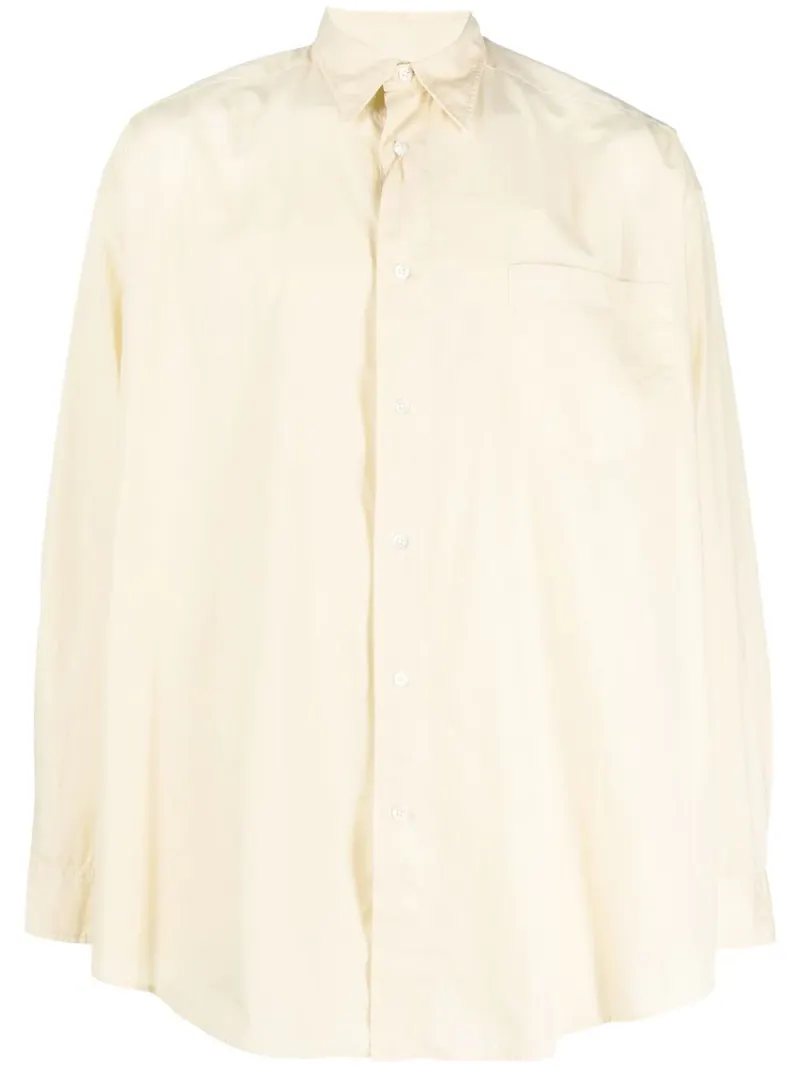 The Frankie Shop skjorta i oversize-modell - Gul