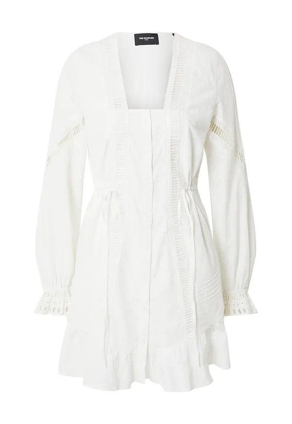 The Kooples Klänning 'ROBE' vit