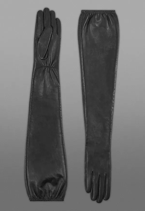 THE LONG LEATHER GLOVES