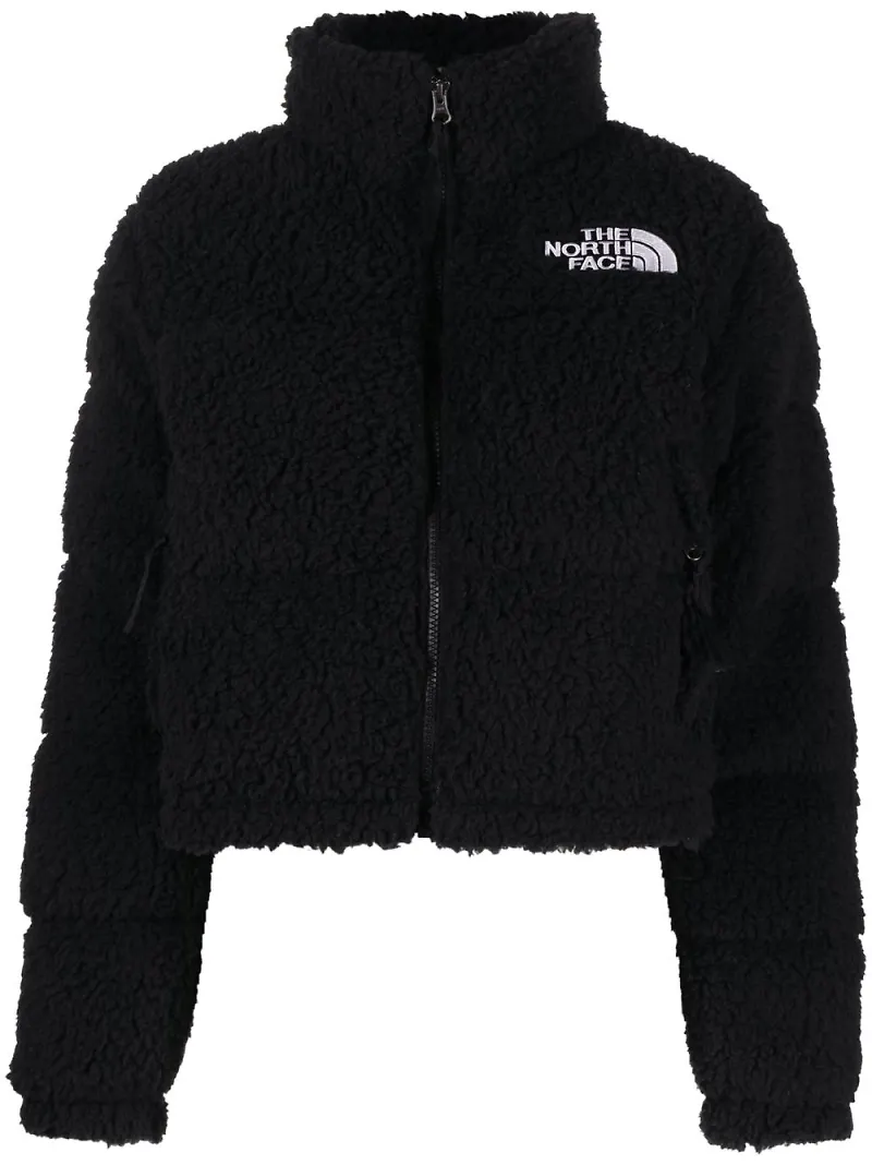 The North Face fleecejacka med broderad logotyp - Svart