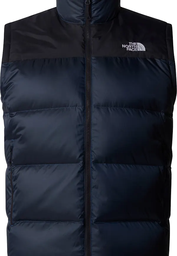 The North Face Men's Diablo Down 2.0 Gilet Shady Blue Black Heather/TNF Black