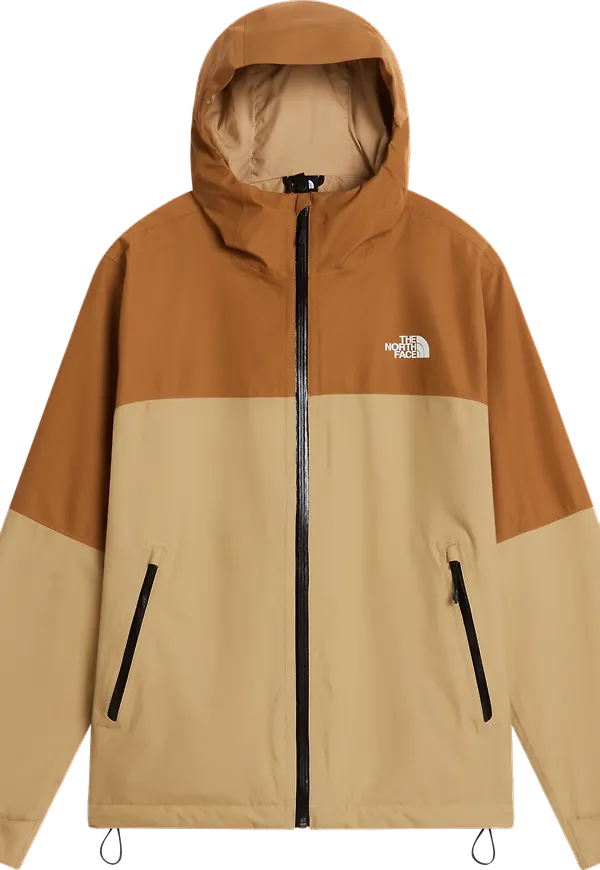 The North Face Men's Dryvent Zip-In Jacket Khaki Stone/Utility Brown