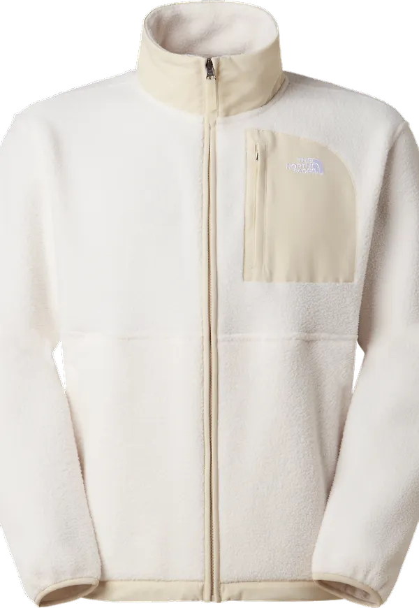 The North Face Men's Yumiori Off-Peak Full-Zip Jacket White Dune/Desert Stone