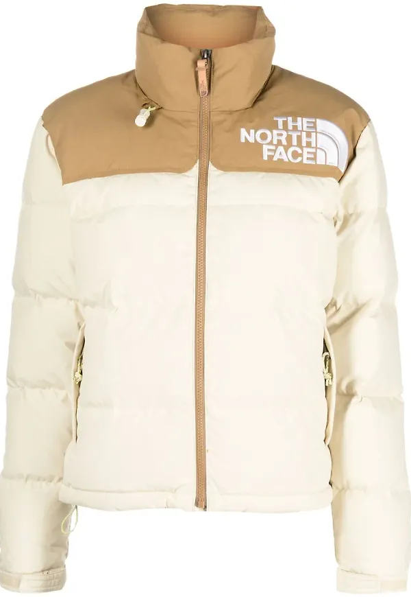 The North Face puffjacka med logotyp - Neutral