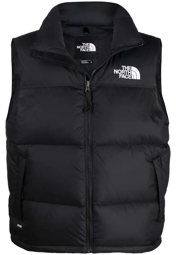 The North Face puffväst - Svart