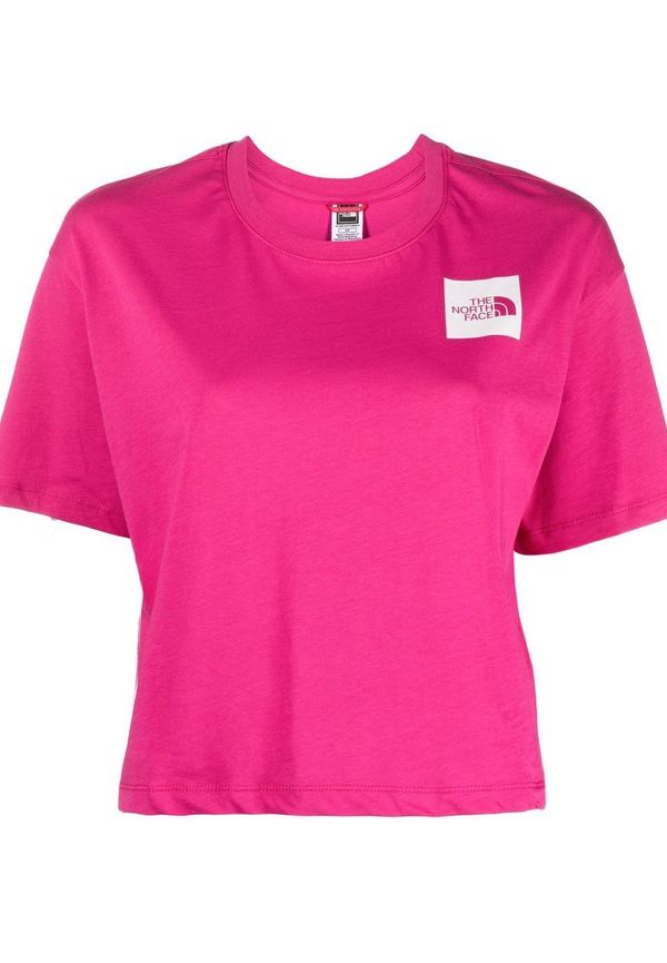 The North Face t-shirt med logotyp - Rosa
