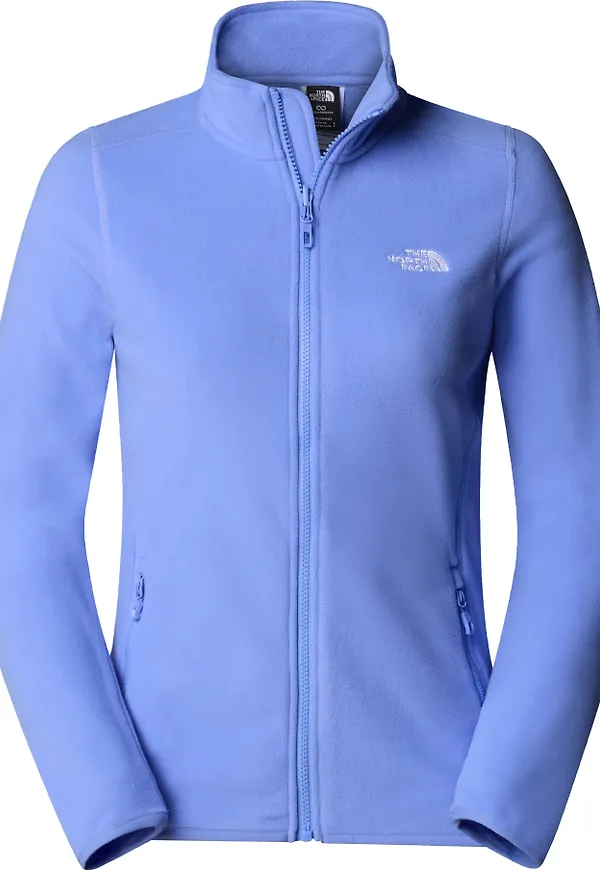 The North Face Women's 100 Glacier Full-Zip Fleece Virtual Blue