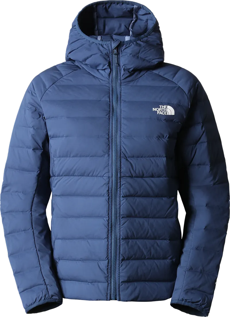 The North Face Women's Belleview Stretch Down Hoodie Shady Blue