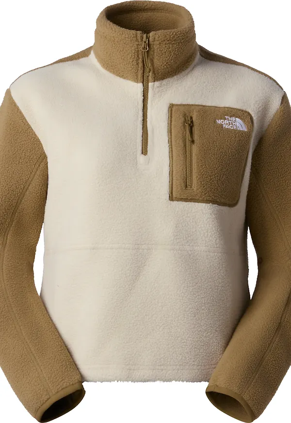 The North Face Women's Yumiori 1/4 Zip Desert Stone/Cedar/Cedar