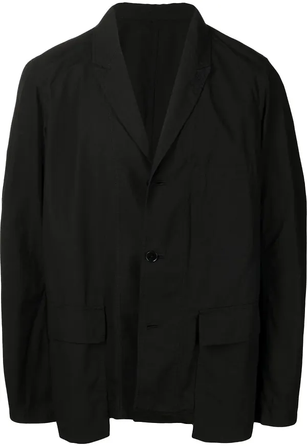 The Viridi-Anne enkelknäppt finblazer - Svart