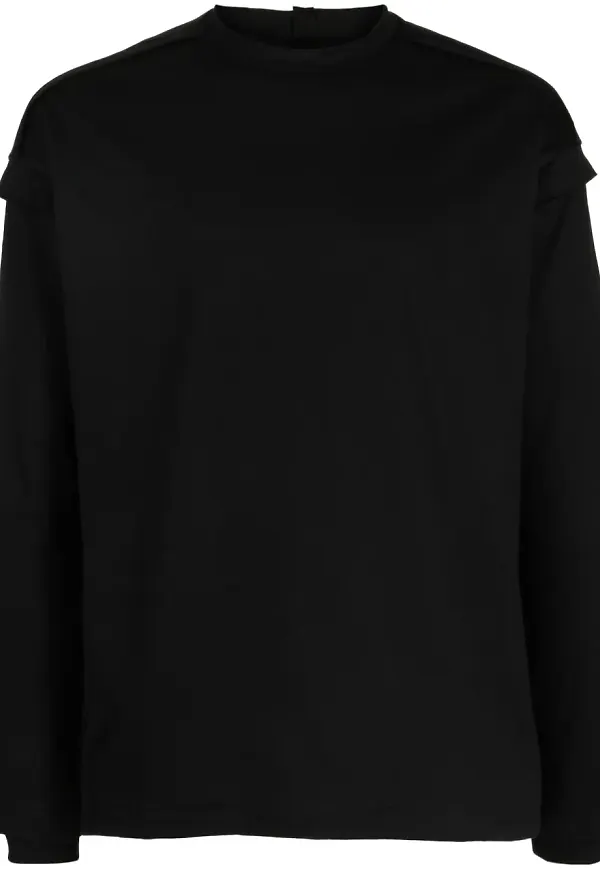 The Viridi-Anne långärmad t-shirt - Svart