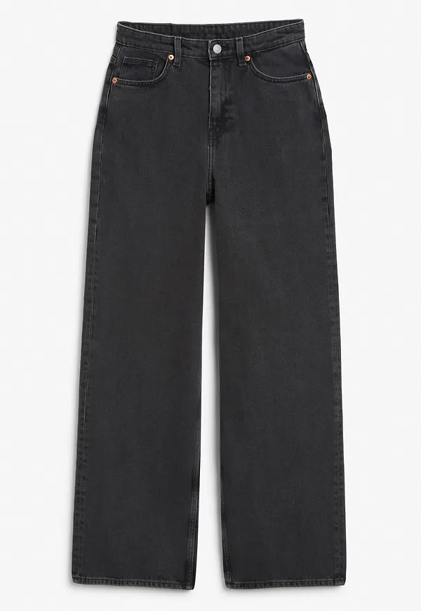 Thea high waisted jeans - Black