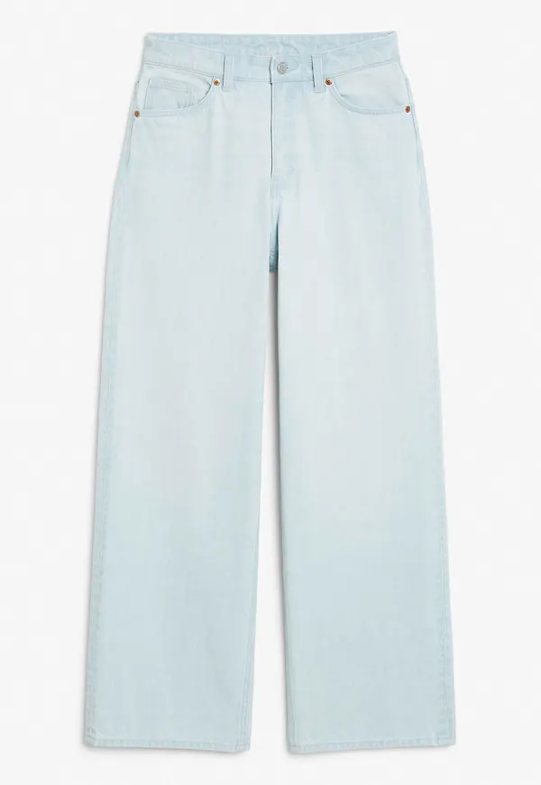 Thea mid waist jeans - Blue
