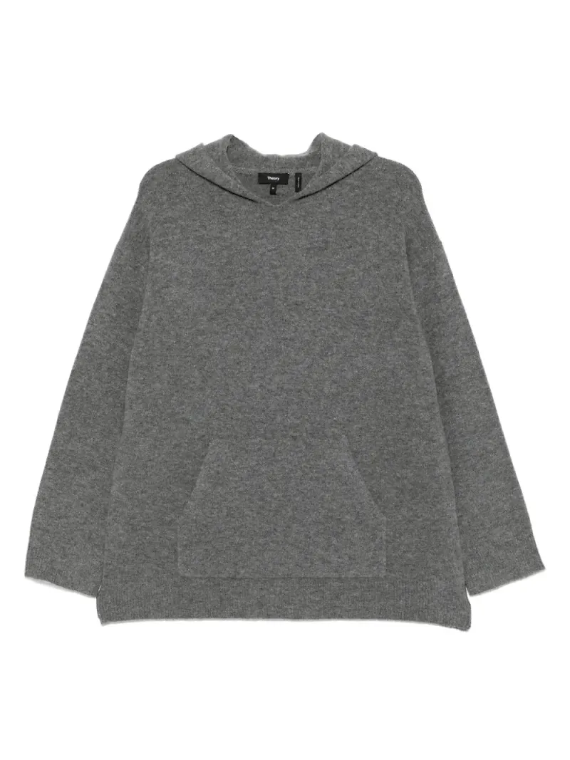 Theory Cozy hoodie - Grå