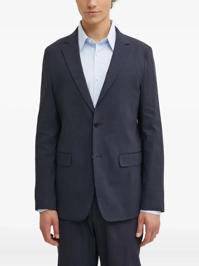 Theory enkelknäppt blazer - Blå