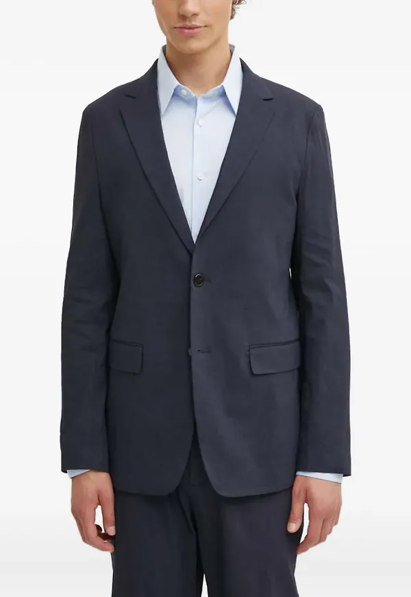 Theory enkelknäppt blazer - Blå