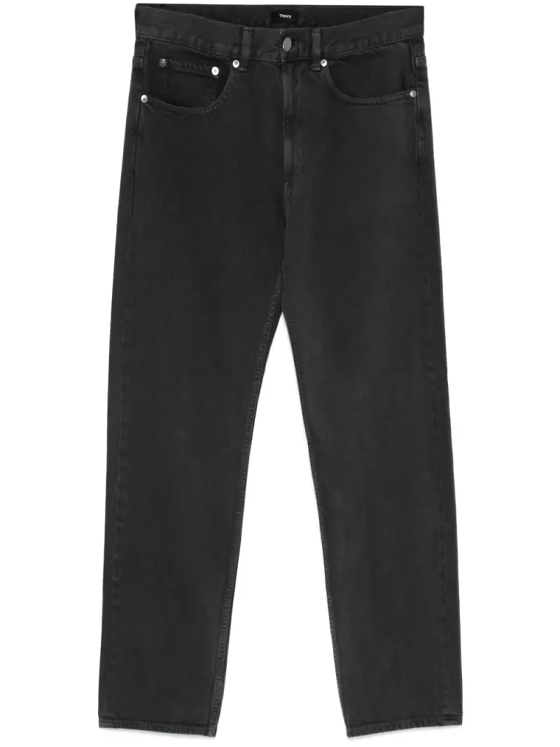 Theory jeans med lappdetalj - Grå