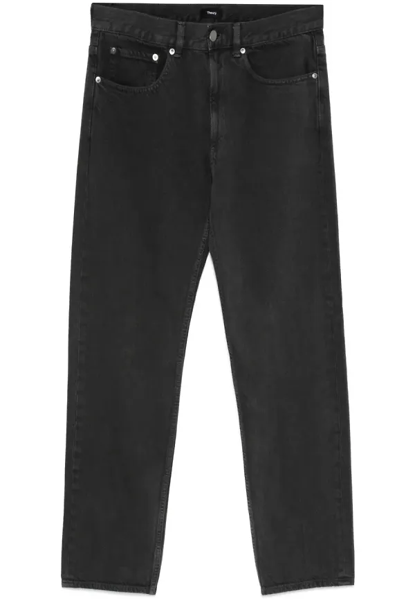 Theory jeans med lappdetalj - Grå