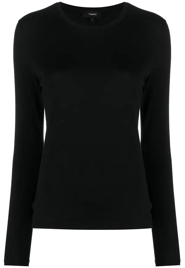Theory långärmad t-shirt - Svart