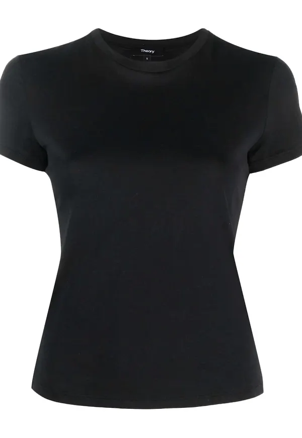 Theory t-shirt i pimabomull - Svart