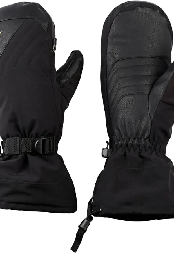 Therm-ic Snow One Ski Mittens Black