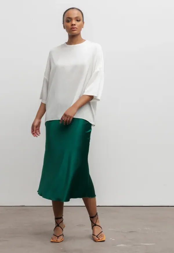 Thess Silk Tee