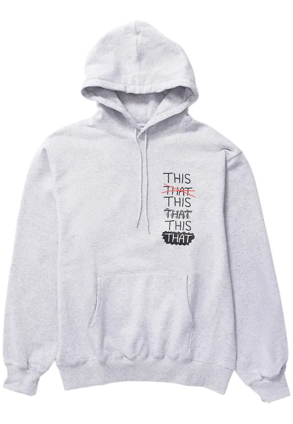 This Is Never That SB hoodie - Grå