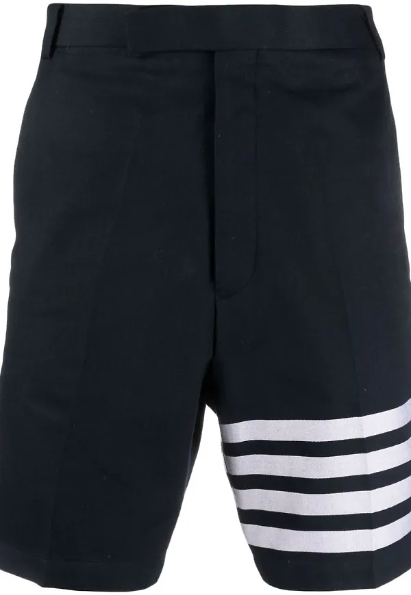 Thom Browne 4-Bar finshorts - Blå