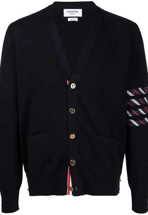 Thom Browne 4-Bar kofta - Blå