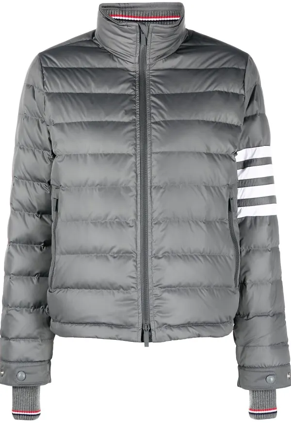 Thom Browne 4-Bar skidjacka - Grå