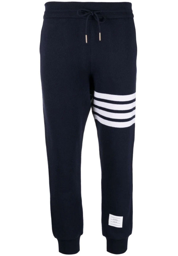 Thom Browne 4-Bar trackpants - Blå