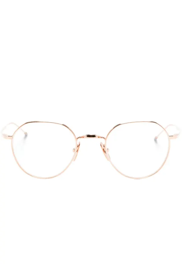 Thom Browne Eyewear runda glasögon - Rosa