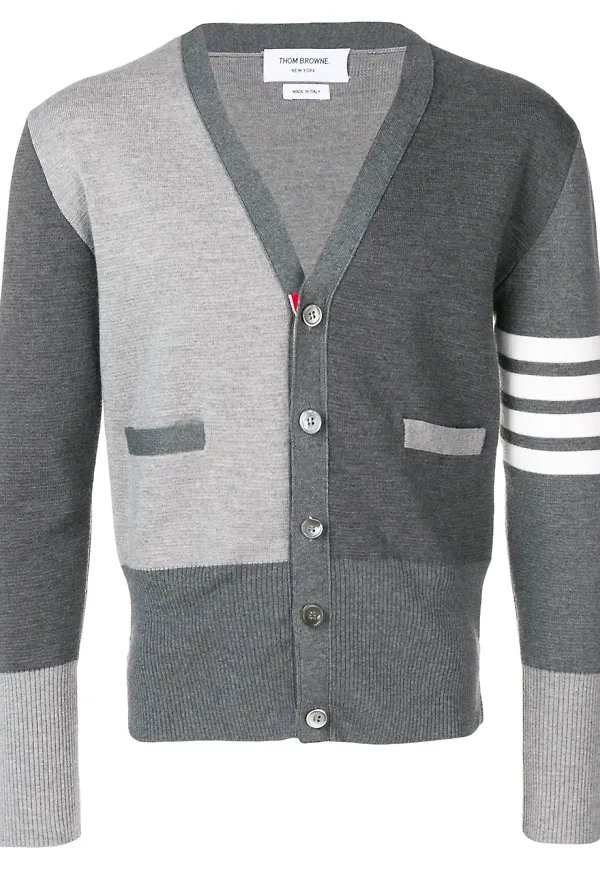 Thom Browne Fun-Mix kofta - Grå