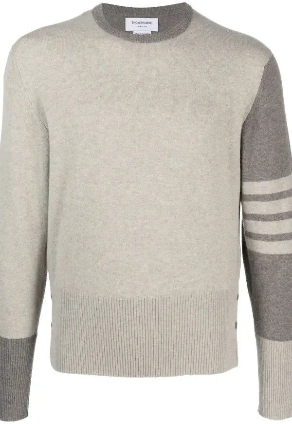 Thom Browne kashmirtröja - Neutral