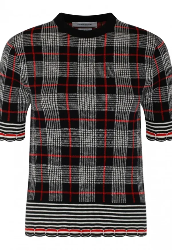 Thom Browne Knitwear Blå, Dam