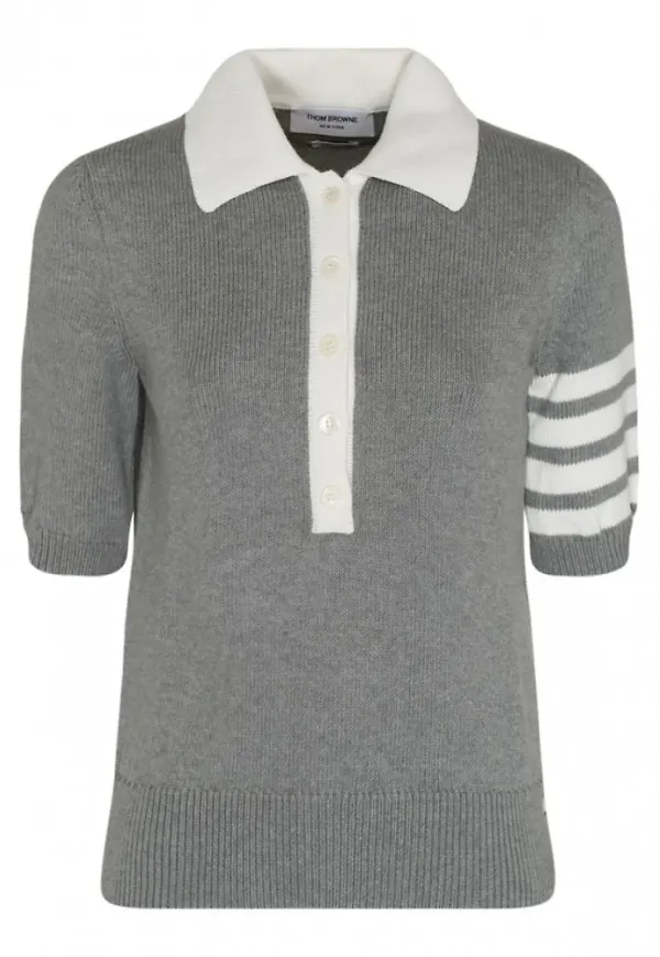 Thom Browne T-Shirts Grå, Dam