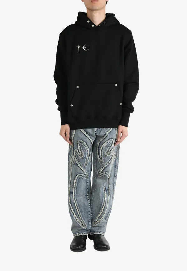 THUG CLUB Armor hoodie - Svart