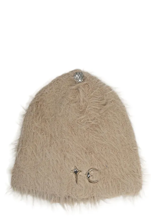 THUG CLUB Chimera beanie hat - Brun